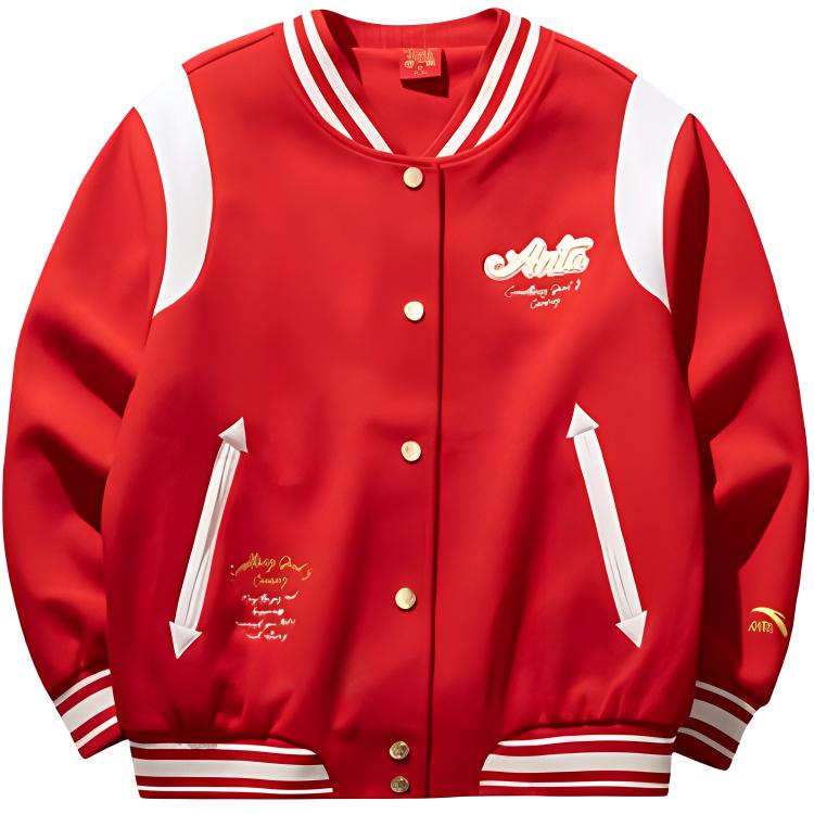 Anta Good Things Happen Series Sports Casual Simple Color Block Letter Loose Thick Jacket Women jackets Deep-Red 162518727N-1 2XL
Anta Good Things Happen Series Sports Casual Simple Color Block Letter Loose Thick Jacket Women jackets Deep-Red 162518727N-1 2XL