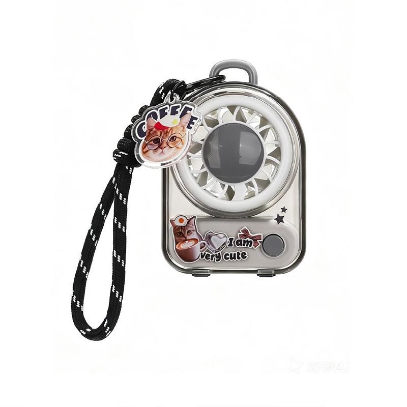 Pet Paradise Mini USB Rechargeable Fan: Cute Transparent Keychain Pendant for Women Three-speed: 300mAh сірий колір
Pet Paradise Mini USB Rechargeable Fan: Cute Transparent Keychain Pendant for Women Three-speed: 300mAh сірий колір
