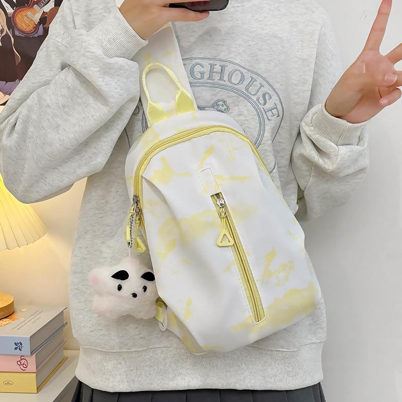 Fashion inkjet graffiti breast bag simple and versatile large capacity girl small fresh shoulder oblique span bag синій
Fashion inkjet graffiti breast bag simple and versatile large capacity girl small fresh shoulder oblique span bag синій