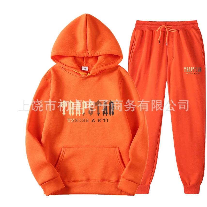 TRAPSTAR Letter Printed Men s Women s Sportswear Set Hoodie Fashionable Fleece Sweatshirt Men XXXL помаранчевий
TRAPSTAR Letter Printed Men s Women s Sportswear Set Hoodie Fashionable Fleece Sweatshirt Men XXXL помаранчевий