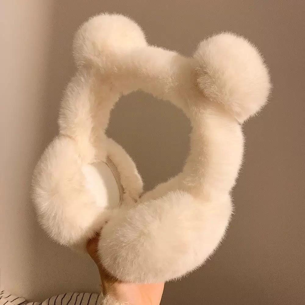 Плюшевая грелка для ушей, защита от мороза, модные наушники с медвежьими ушками для женщин и девушек белый
Плюшевая грелка для ушей, защита от мороза, модные наушники с медвежьими ушками для женщин и девушек белый