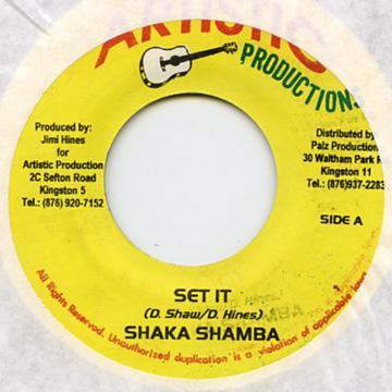 7inch Record SHAKA SHAMBA - Set It NONE Artistic Produc 2001 Jamaica Reggae, Ska & Dub Used
7inch Record SHAKA SHAMBA - Set It NONE Artistic Produc 2001 Jamaica Reggae, Ska & Dub Used
