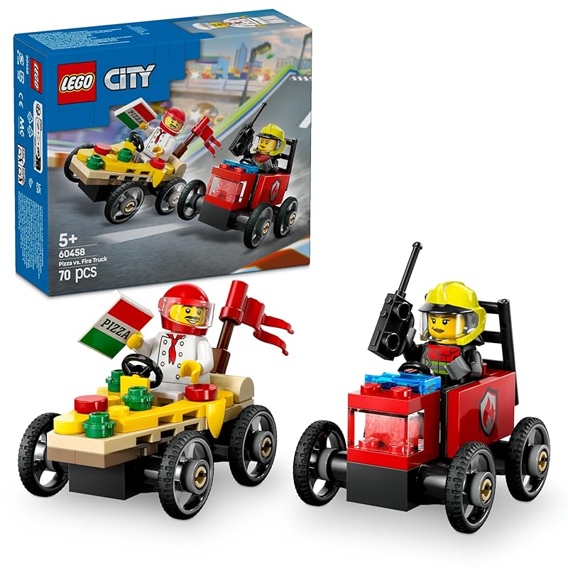 Lego city пиццерия и пожарная машина гоночный автомобиль набор игрушек игрушка подарок на день рождения блок обучающий мальчик девочка ребенок 5 лет 6 лет 7 лет 8
Lego city пиццерия и пожарная машина гоночный автомобиль набор игрушек игрушка подарок на день рождения блок обучающий мальчик девочка ребенок 5 лет 6 лет 7 лет 8