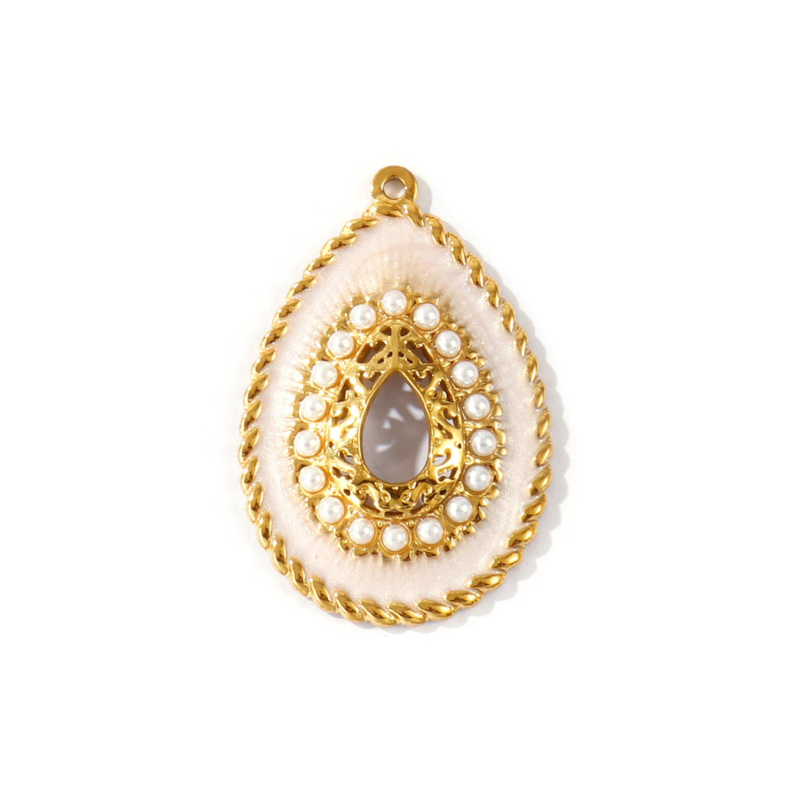 1 Piece Oval Charm Imitation Cat Eye Stone Patch Heart Ex Voto Flower 304 Stainless Steel 18K Gold Plated Pendants DIY Necklace
1 Piece Oval Charm Imitation Cat Eye Stone Patch Heart Ex Voto Flower 304 Stainless Steel 18K Gold Plated Pendants DIY Necklace