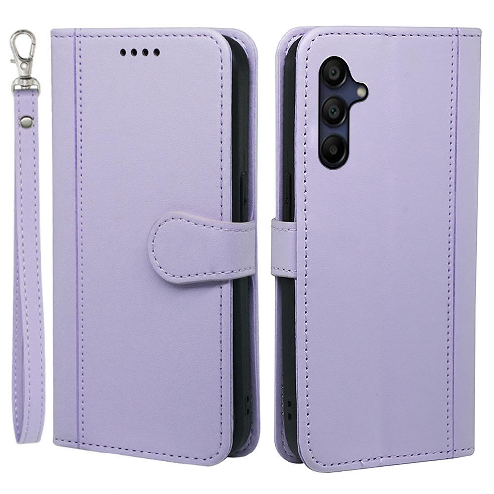 Для Samsung Galaxy A36 5G/A56 5G Чохол-гаманець Магнітна застібка Шкіряний чохол для телефону з ремінцем Purple
Для Samsung Galaxy A36 5G/A56 5G Чохол-гаманець Магнітна застібка Шкіряний чохол для телефону з ремінцем Purple