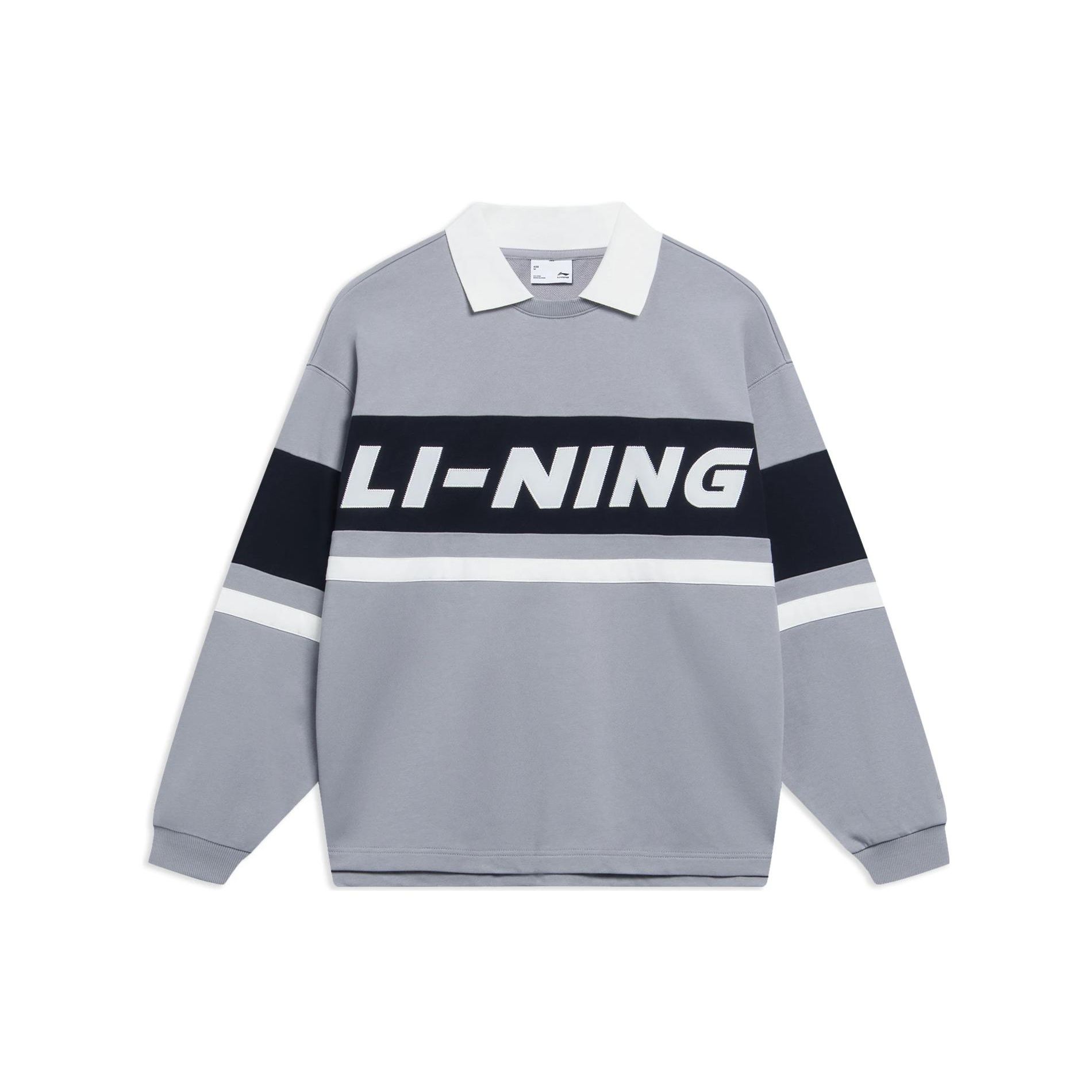 Li-Ning Sports Fashion Series Letter Logo Printed Color Block Sweatshirt Women sweatshirt Mist-Gray AWDT544-3 XXL
Li-Ning Sports Fashion Series Letter Logo Printed Color Block Sweatshirt Women sweatshirt Mist-Gray AWDT544-3 XXL