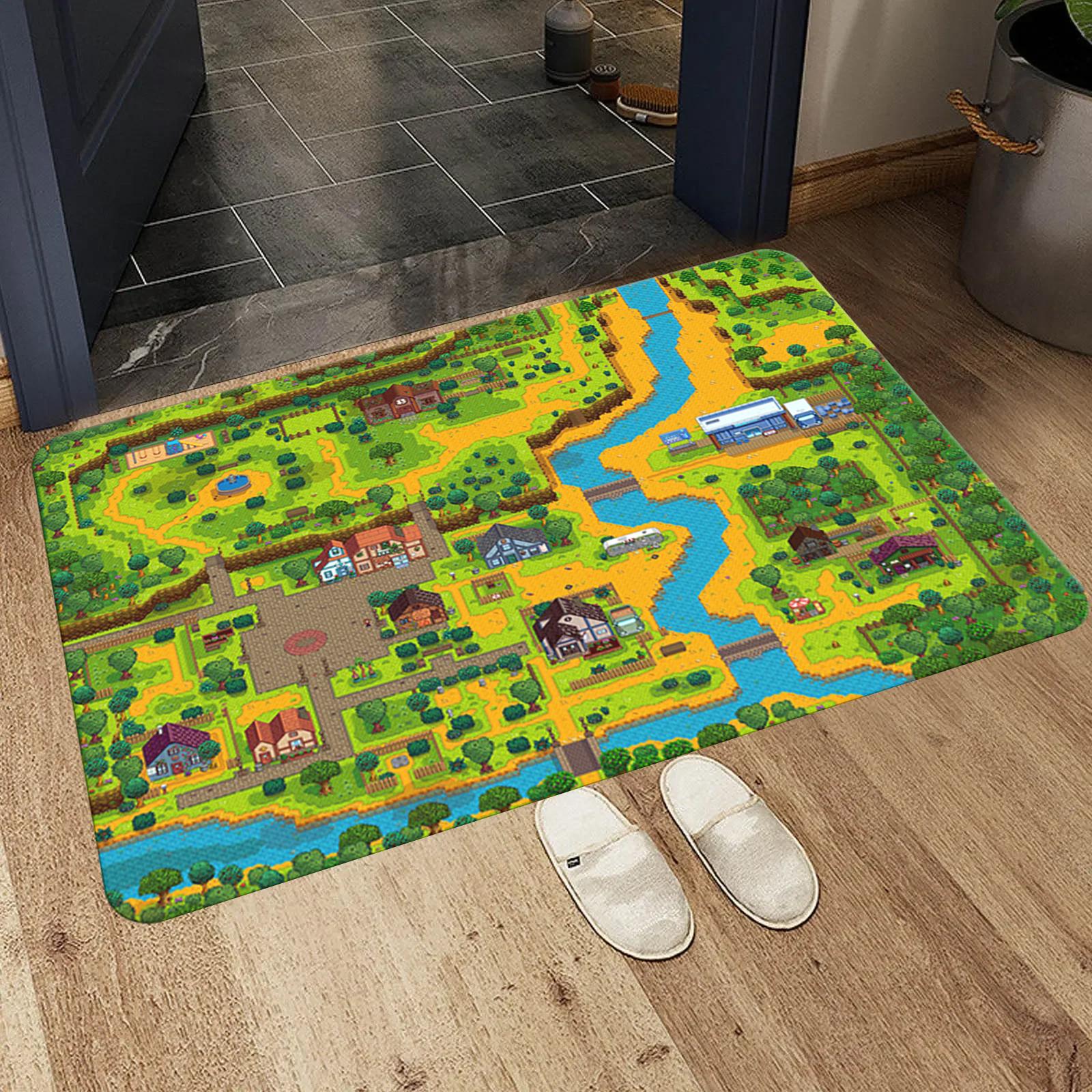 Stardew-Valley Floor Mat For Living Room Sofa Floor Cushions Modern Soft Fluffy Home Rug For Children s Bedroom Play Carpet 40cmx60cm
Stardew-Valley Floor Mat For Living Room Sofa Floor Cushions Modern Soft Fluffy Home Rug For Children s Bedroom Play Carpet 40cmx60cm