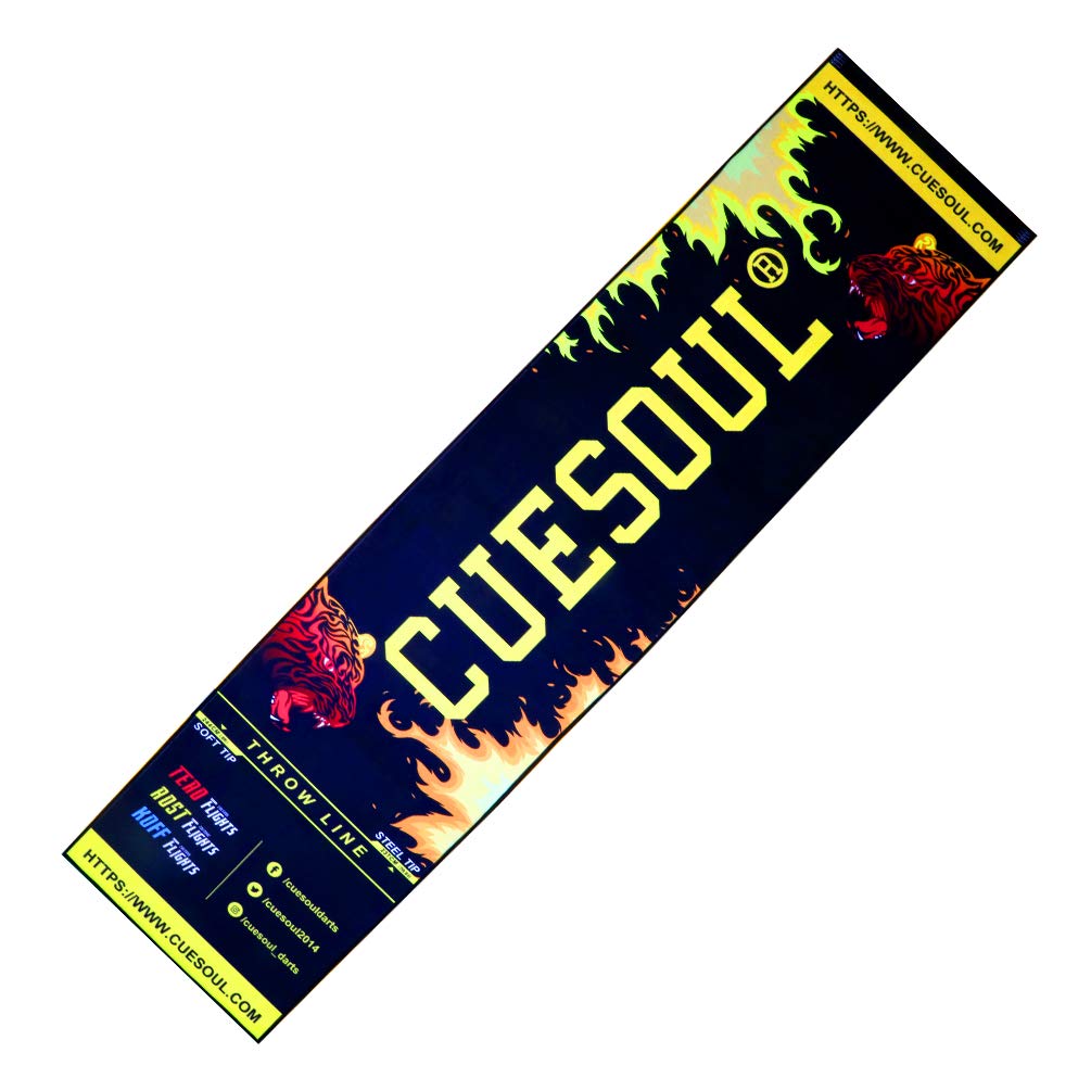 CUESOUL Original Throw Mat Darts Mat Soft Steel Tip Throw (Official & Line) (CSDA-BD-4)
CUESOUL Original Throw Mat Darts Mat Soft Steel Tip Throw (Official & Line) (CSDA-BD-4)