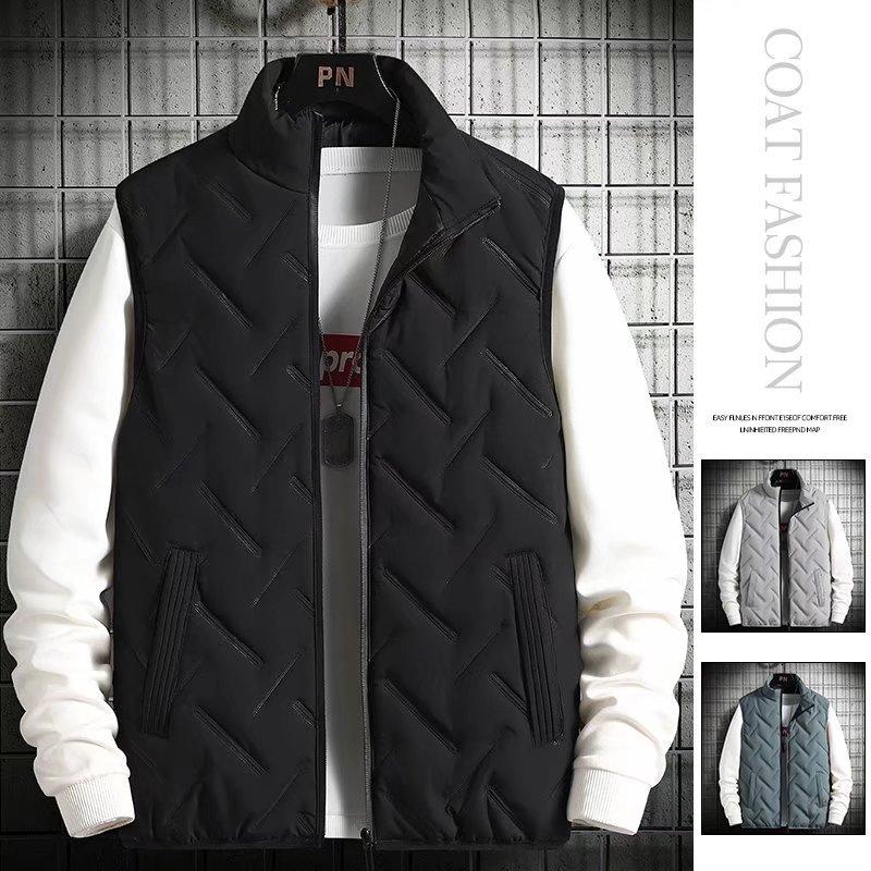 Autumn and winter new stand-up collar vest slim-fitting handsome sleeveless vest jacket casual vest M
Autumn and winter new stand-up collar vest slim-fitting handsome sleeveless vest jacket casual vest M