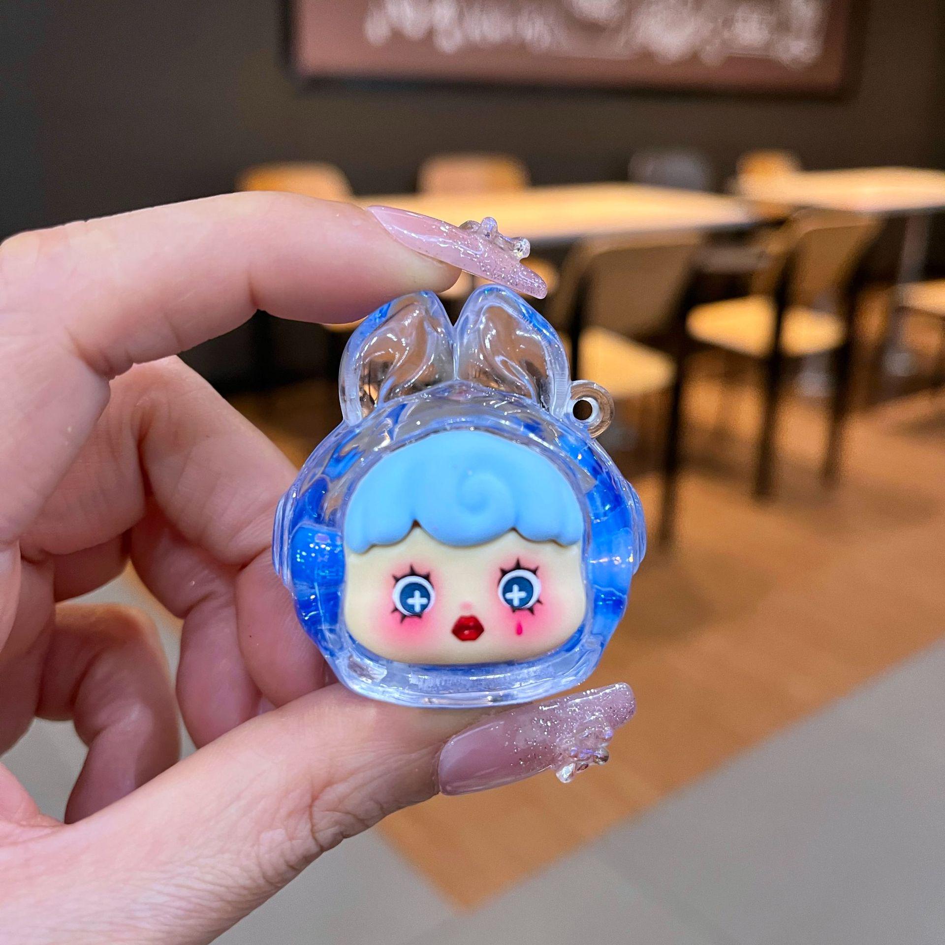 Украшения-кролики с кудрявыми волосами, наполненные глиттером - Модные items для DIY-декора No Buckle, Random Expression, 1 Piece
Украшения-кролики с кудрявыми волосами, наполненные глиттером - Модные items для DIY-декора No Buckle, Random Expression, 1 Piece
