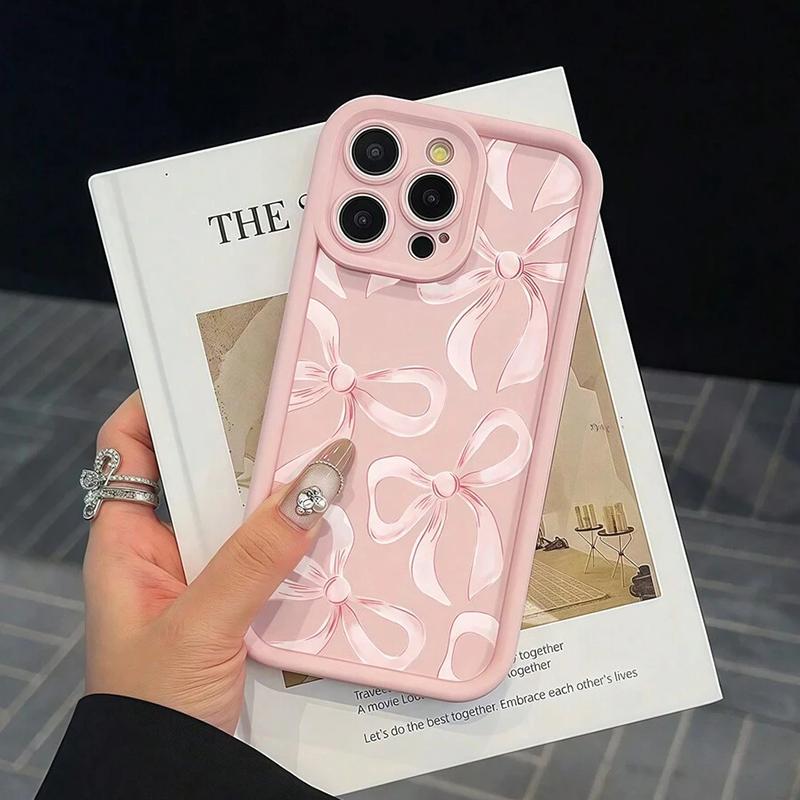 Pink Straight Edge Stepped Pattern Bow Design Phone Case For iPhone 17 17E 16E 16 15 14 13 12 11 Pro Max XS X XR 7 8 Plus Cover For iPhone XS Max
Pink Straight Edge Stepped Pattern Bow Design Phone Case For iPhone 17 17E 16E 16 15 14 13 12 11 Pro Max XS X XR 7 8 Plus Cover For iPhone XS Max
