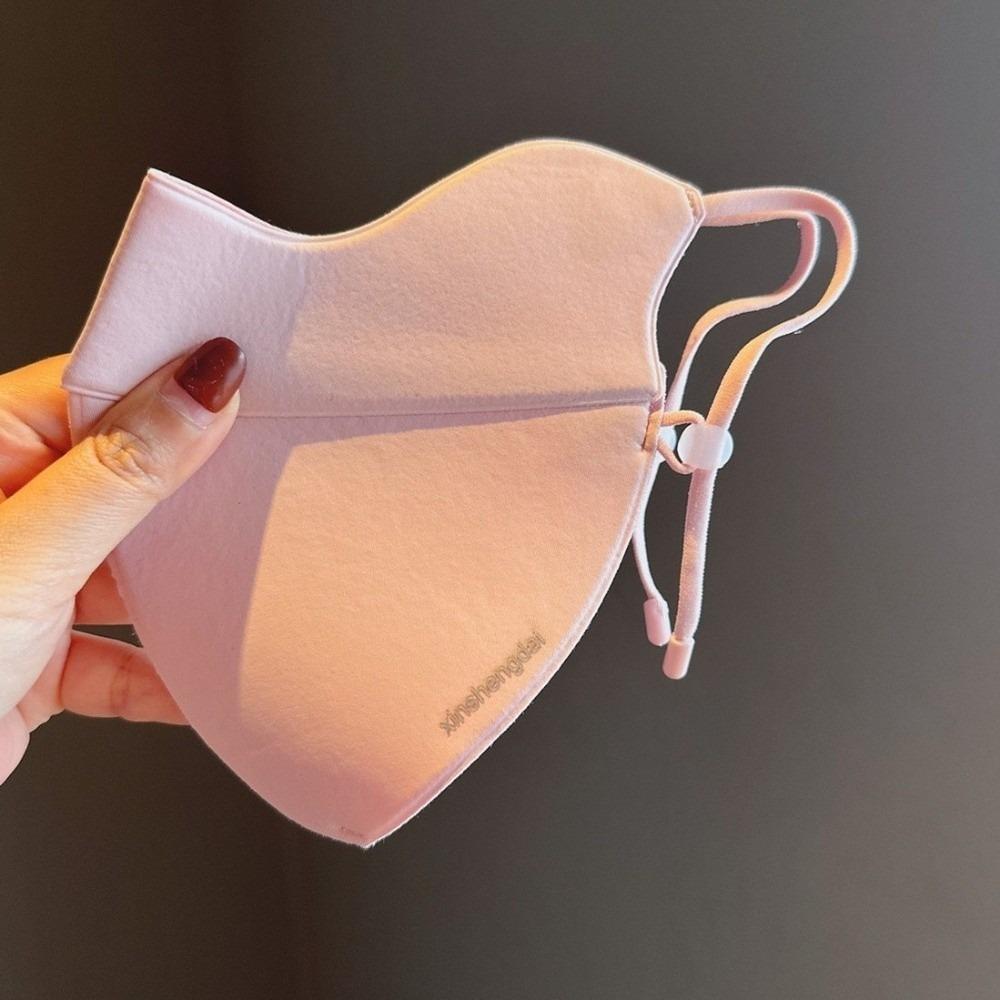 Washable Face Mask Breathable Face Veil New Face Cover Autumn and Winter рожевий
Washable Face Mask Breathable Face Veil New Face Cover Autumn and Winter рожевий