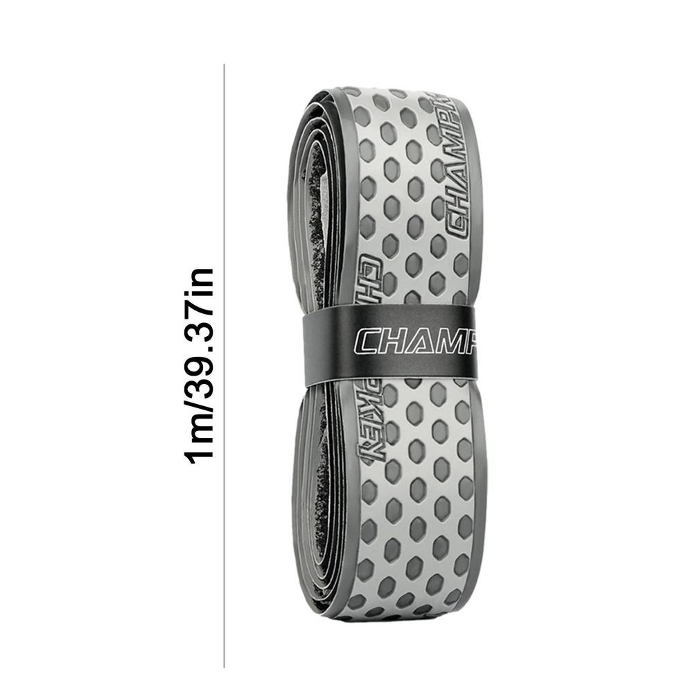 Tennis Racket Grip Tape 1m Racket Handle Sweat Absorbing Belt PU Anti-Skid Sweatband Tape For or Archery Pickleball Fishing Rod сірий
Tennis Racket Grip Tape 1m Racket Handle Sweat Absorbing Belt PU Anti-Skid Sweatband Tape For or Archery Pickleball Fishing Rod сірий