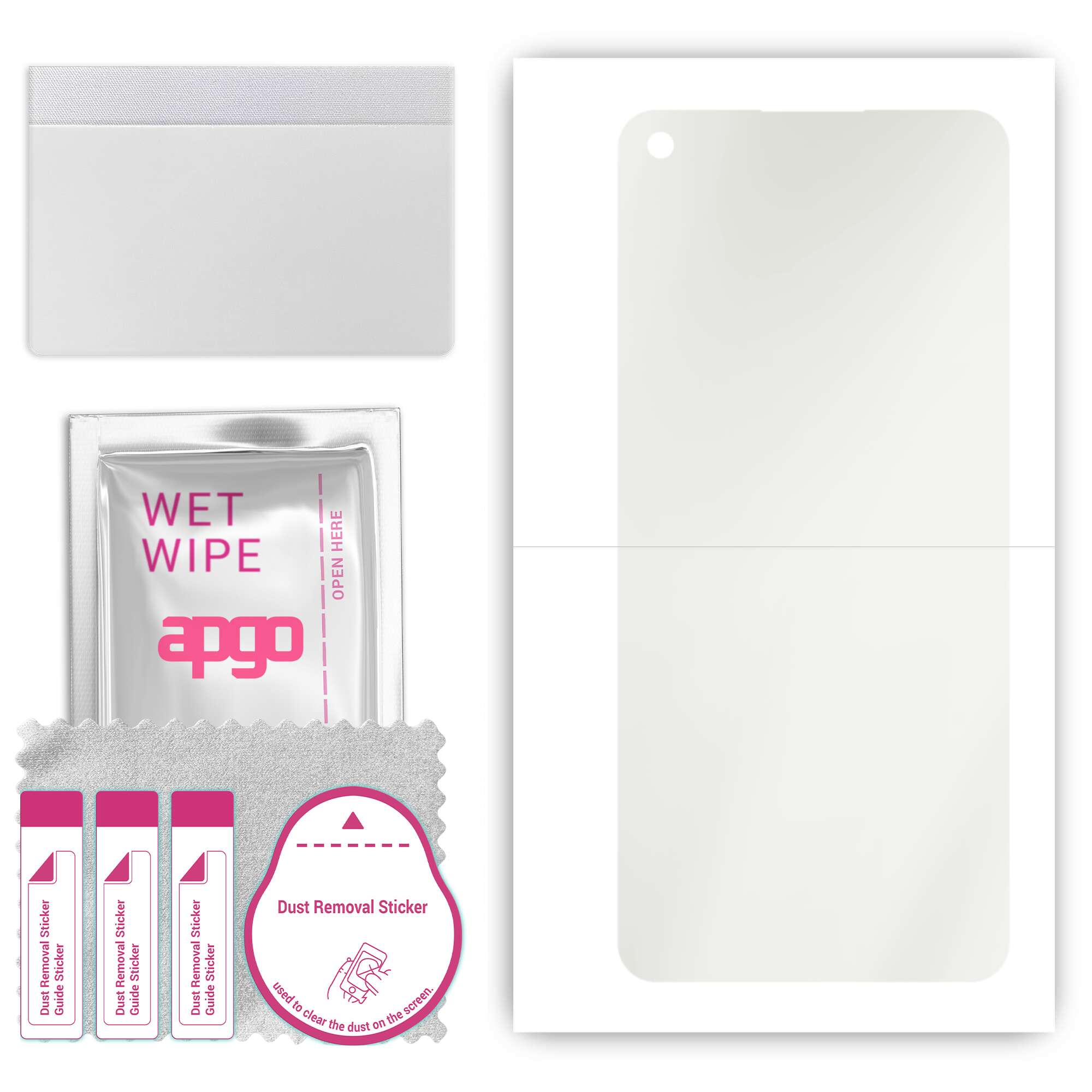 apgo Hydrogel Matte Screen Protector for Oppo Reno8 4G, Hydrogel Film, Flexible, Soft TPU with positioning layer easy installation
apgo Hydrogel Matte Screen Protector for Oppo Reno8 4G, Hydrogel Film, Flexible, Soft TPU with positioning layer easy installation
