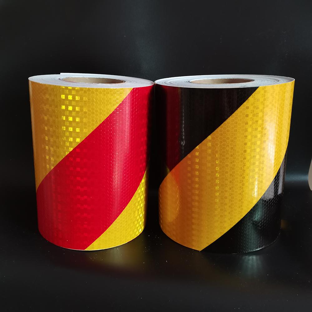 6Inch*17FT Waterproof Reflective Safety Tape Twill Left Yellow-Red Strip High Visibility Warning Adhesive Car Reflector Sticker
6Inch*17FT Waterproof Reflective Safety Tape Twill Left Yellow-Red Strip High Visibility Warning Adhesive Car Reflector Sticker