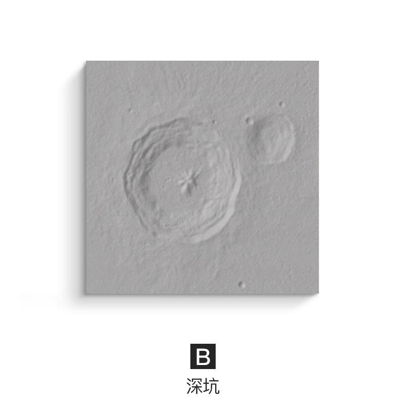 Three-dimensional Sandstone Wall Art Printing Minimalist Moon Surface Wall Hanging Decoration Modern Art Living Room Decoration 20X20CM
Three-dimensional Sandstone Wall Art Printing Minimalist Moon Surface Wall Hanging Decoration Modern Art Living Room Decoration 20X20CM