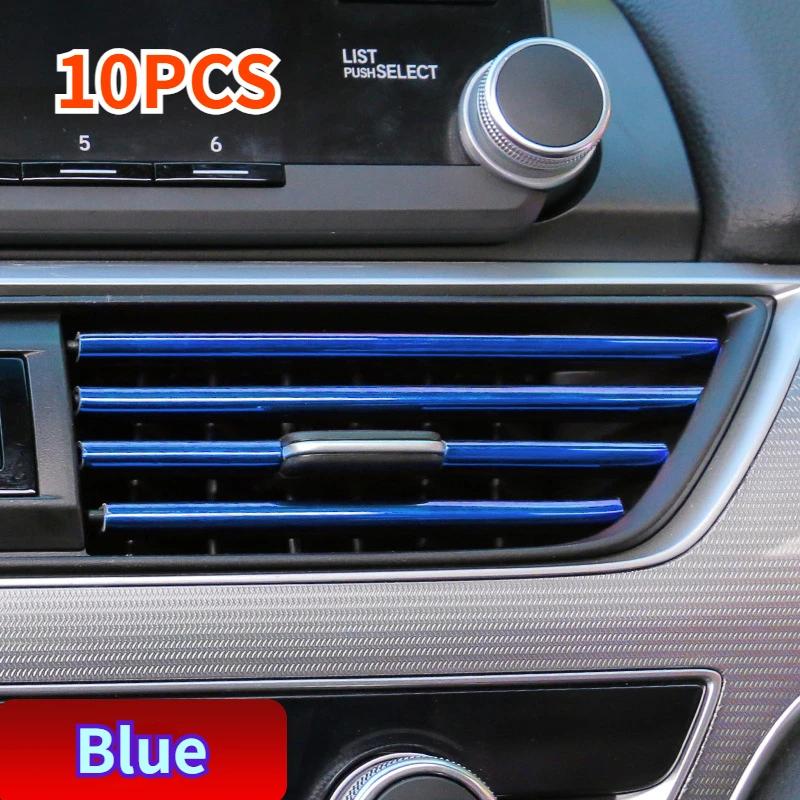 Car Air Vent Decoration Strip, Universal Waterproof Air Vent Trim Decoration, Suitable for Most Car, Car Interior Accessories 10PCS синій
Car Air Vent Decoration Strip, Universal Waterproof Air Vent Trim Decoration, Suitable for Most Car, Car Interior Accessories 10PCS синій