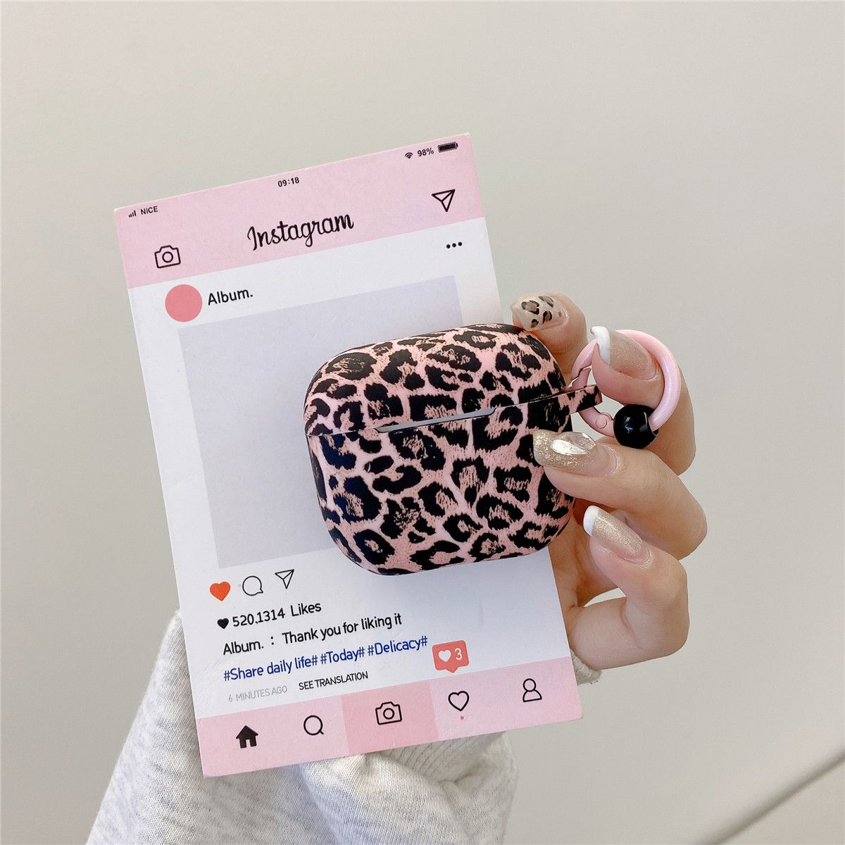 Prints For Apple AirPods 4 Case 2 Leopard Print Earphone Case For AirPods 1 2 3 Pro2 Silicone Soft Wireless headphones Cover For Airpods 4
Prints For Apple AirPods 4 Case 2 Leopard Print Earphone Case For AirPods 1 2 3 Pro2 Silicone Soft Wireless headphones Cover For Airpods 4