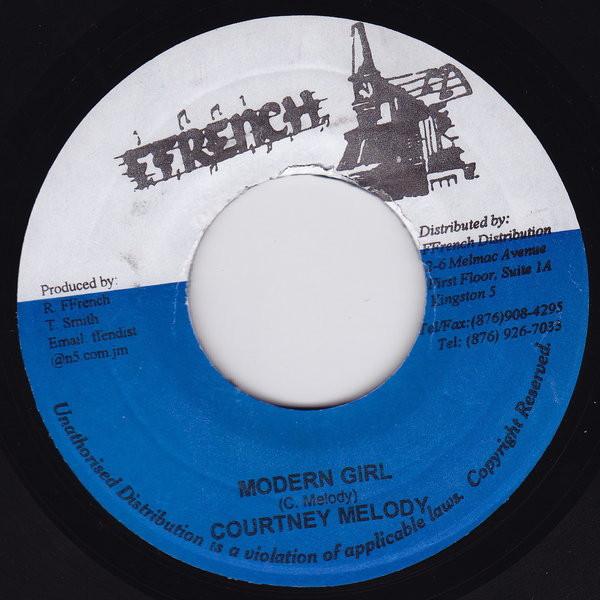 7inch Record COURTNEY MELODY - Modern Girl NONE Ffrench Jamaica Reggae, Ska & Dub Used
7inch Record COURTNEY MELODY - Modern Girl NONE Ffrench Jamaica Reggae, Ska & Dub Used