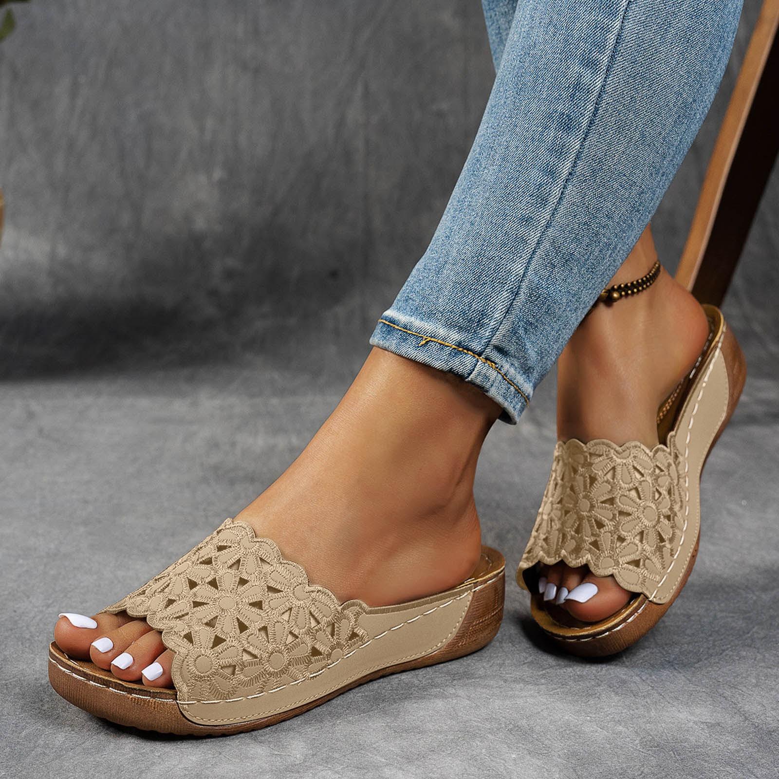 Women Shoes Sandals Summer Outdoor Walking Shoes Slip-On Sandals Ladies Wedge Women s Shoes Retro Woman Slippers Footwear Female 36 білий
Women Shoes Sandals Summer Outdoor Walking Shoes Slip-On Sandals Ladies Wedge Women s Shoes Retro Woman Slippers Footwear Female 36 білий