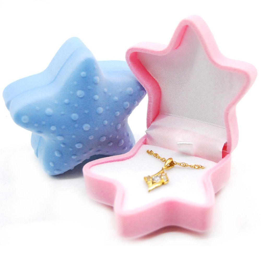 Color Special Pendant Necklace Velvet Starfish Shaped Ring Display Jewelry Box Jewelry Packaging синий
Color Special Pendant Necklace Velvet Starfish Shaped Ring Display Jewelry Box Jewelry Packaging синий
