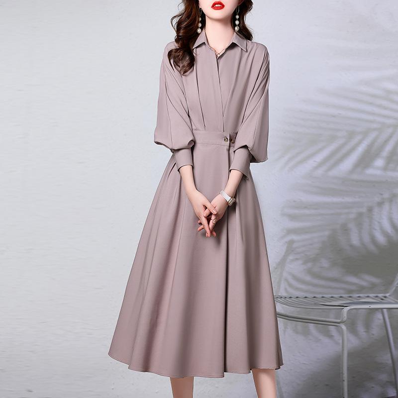 Дизайн платья-рубашки женского с длинными рукавами весна и осень новое темпераментное тонкое платье-юбка для通勤 3XL розовый
Дизайн платья-рубашки женского с длинными рукавами весна и осень новое темпераментное тонкое платье-юбка для通勤 3XL розовый