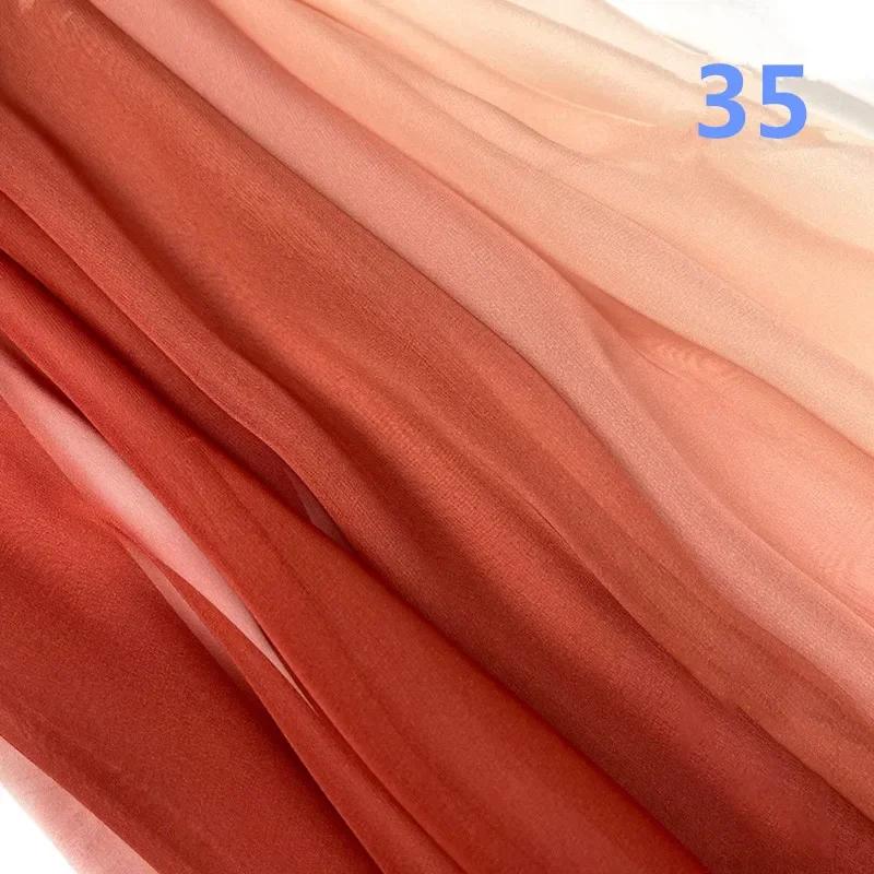 1м градієнтна шифонова тканина для шарфа, спідниці, сукні Hanfu, шиття DIY, м яка, дихаюча, фарбована, друкована шовкова тканина, декор для сценічного костюма 150x100cm
1м градієнтна шифонова тканина для шарфа, спідниці, сукні Hanfu, шиття DIY, м яка, дихаюча, фарбована, друкована шовкова тканина, декор для сценічного костюма 150x100cm