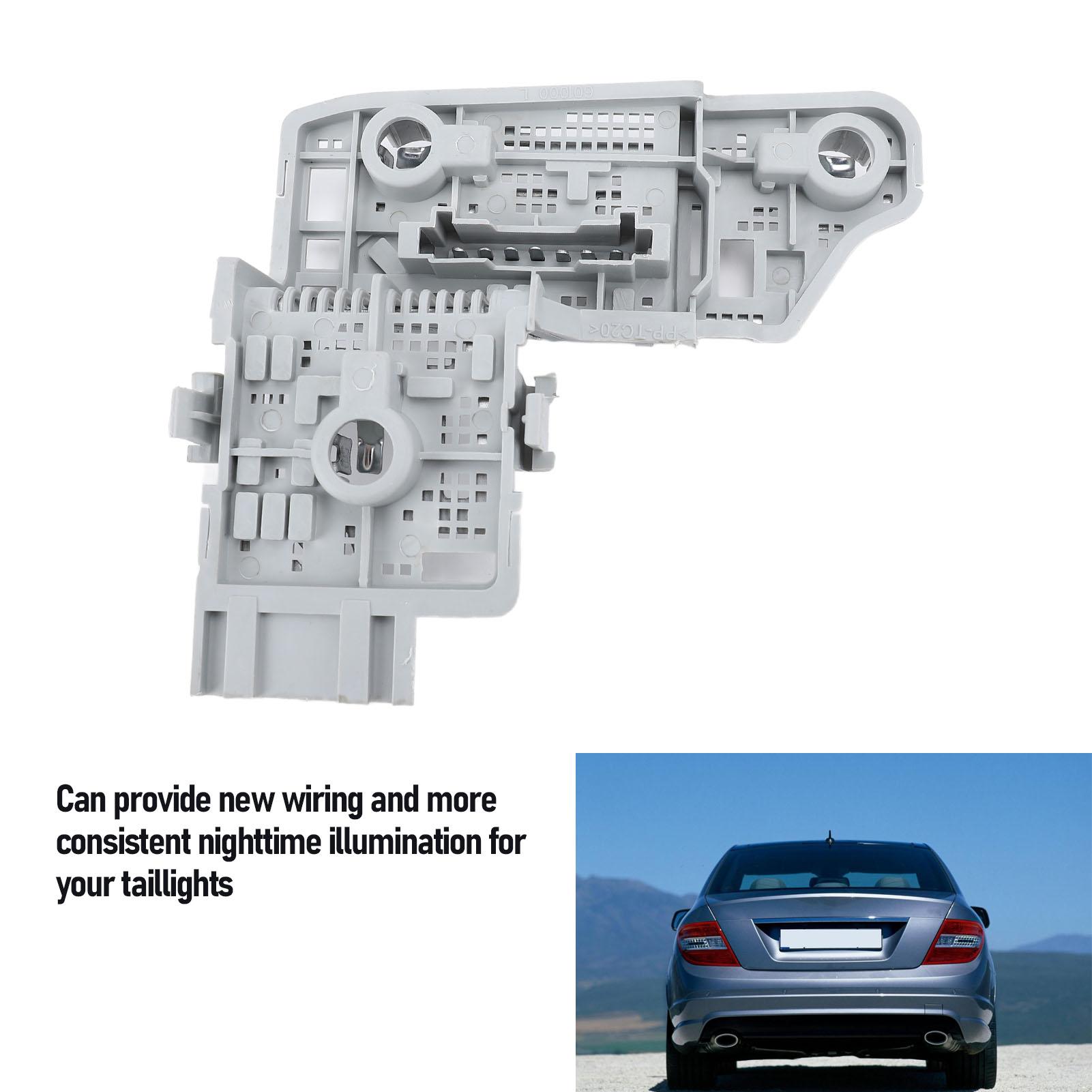 Tail Light Bulb Holder with Harness and Terminal Strong Support Replacement for C-Class W204 SALOON 2012 to 2014 Left Rear: 2048202277
Tail Light Bulb Holder with Harness and Terminal Strong Support Replacement for C-Class W204 SALOON 2012 to 2014 Left Rear: 2048202277