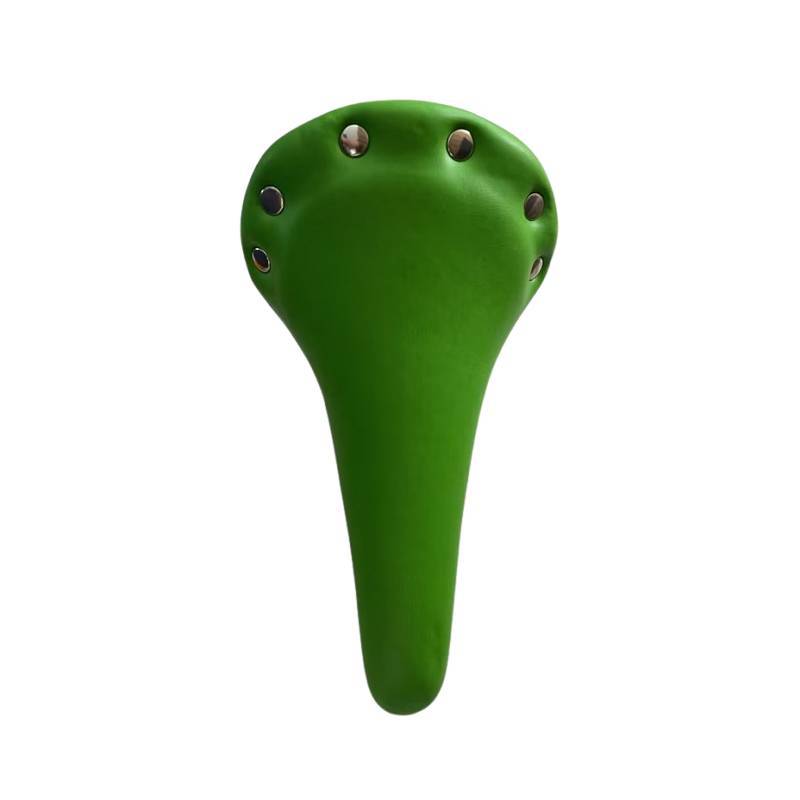 Vintage Bicycle Seat With Green Rivet Design Comfortable Thick Pad For Cycling Enthusiasts Black
Vintage Bicycle Seat With Green Rivet Design Comfortable Thick Pad For Cycling Enthusiasts Black