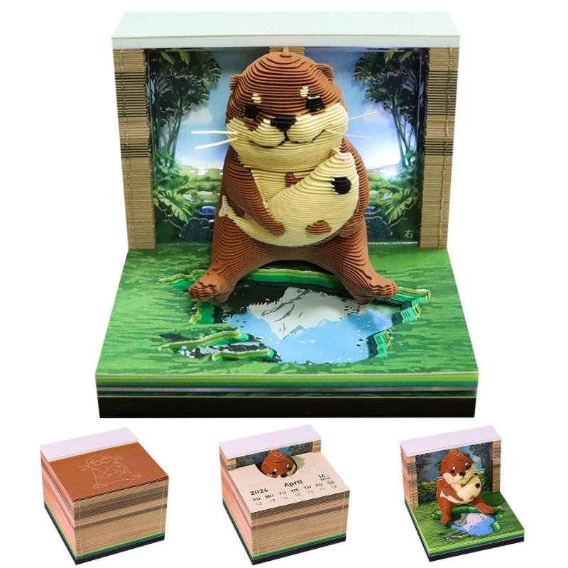 Sustainable 3D Wildlife Themed Tearable Planner For 2026 With 236 Pages 1
Sustainable 3D Wildlife Themed Tearable Planner For 2026 With 236 Pages 1