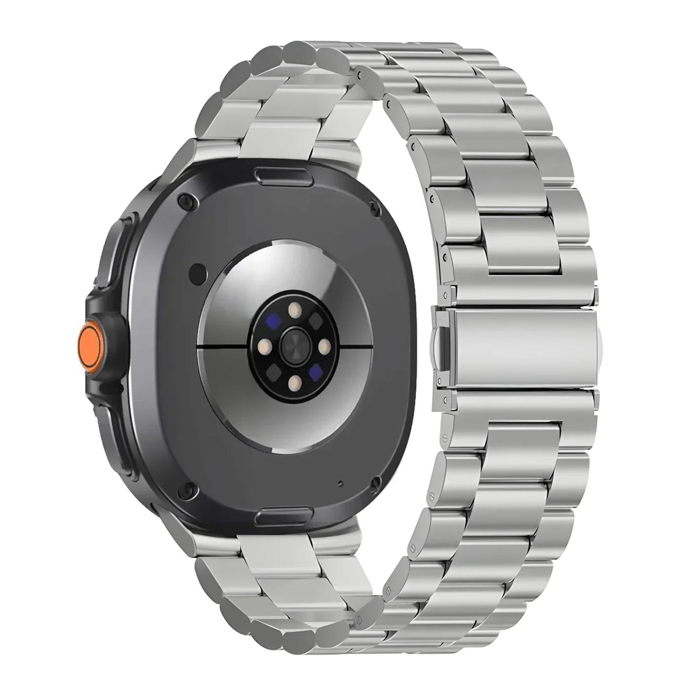 Business Metal Strap for Samsung Galaxy Watch 8 Classic 46mm No Gaps Stainless Steel Bracelet for Watch 8 40/44mm Men Women Band Watch 8 40-44-46mm
Business Metal Strap for Samsung Galaxy Watch 8 Classic 46mm No Gaps Stainless Steel Bracelet for Watch 8 40/44mm Men Women Band Watch 8 40-44-46mm