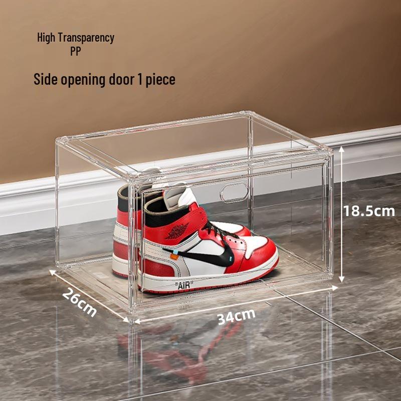 Акрилова Магнітна Коробка для Зберігання Взуття – Прозора, Антиокислювальна Шафа та Полиця для Кросівок. As shown
Акрилова Магнітна Коробка для Зберігання Взуття – Прозора, Антиокислювальна Шафа та Полиця для Кросівок. As shown
