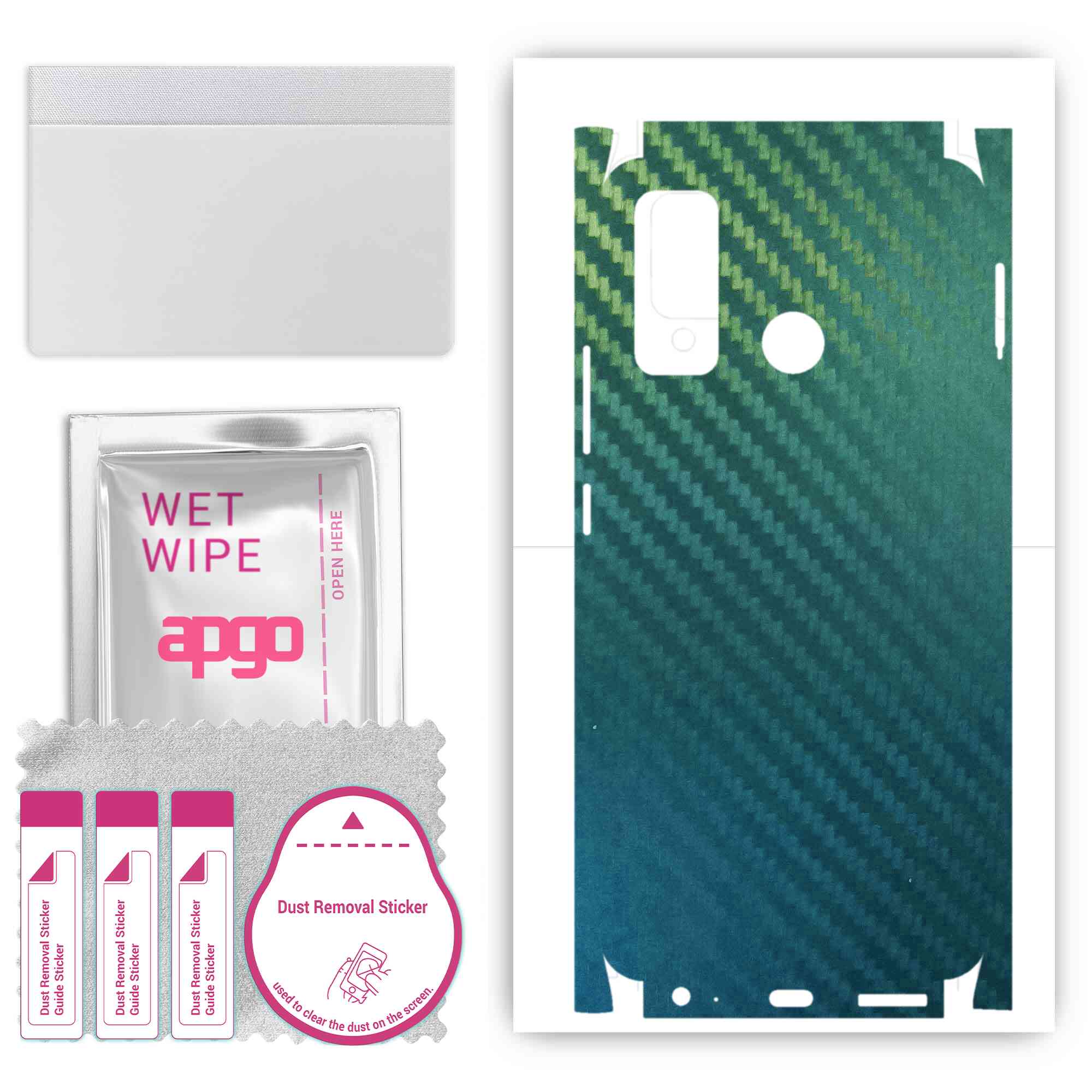 apgo Protective Skin Sticker for the back+sides compatible with Tecno Spark 5, Full Wrap Film, Foil, Vinyl - Pattern Carbon Chameleon CAKA1
apgo Protective Skin Sticker for the back+sides compatible with Tecno Spark 5, Full Wrap Film, Foil, Vinyl - Pattern Carbon Chameleon CAKA1