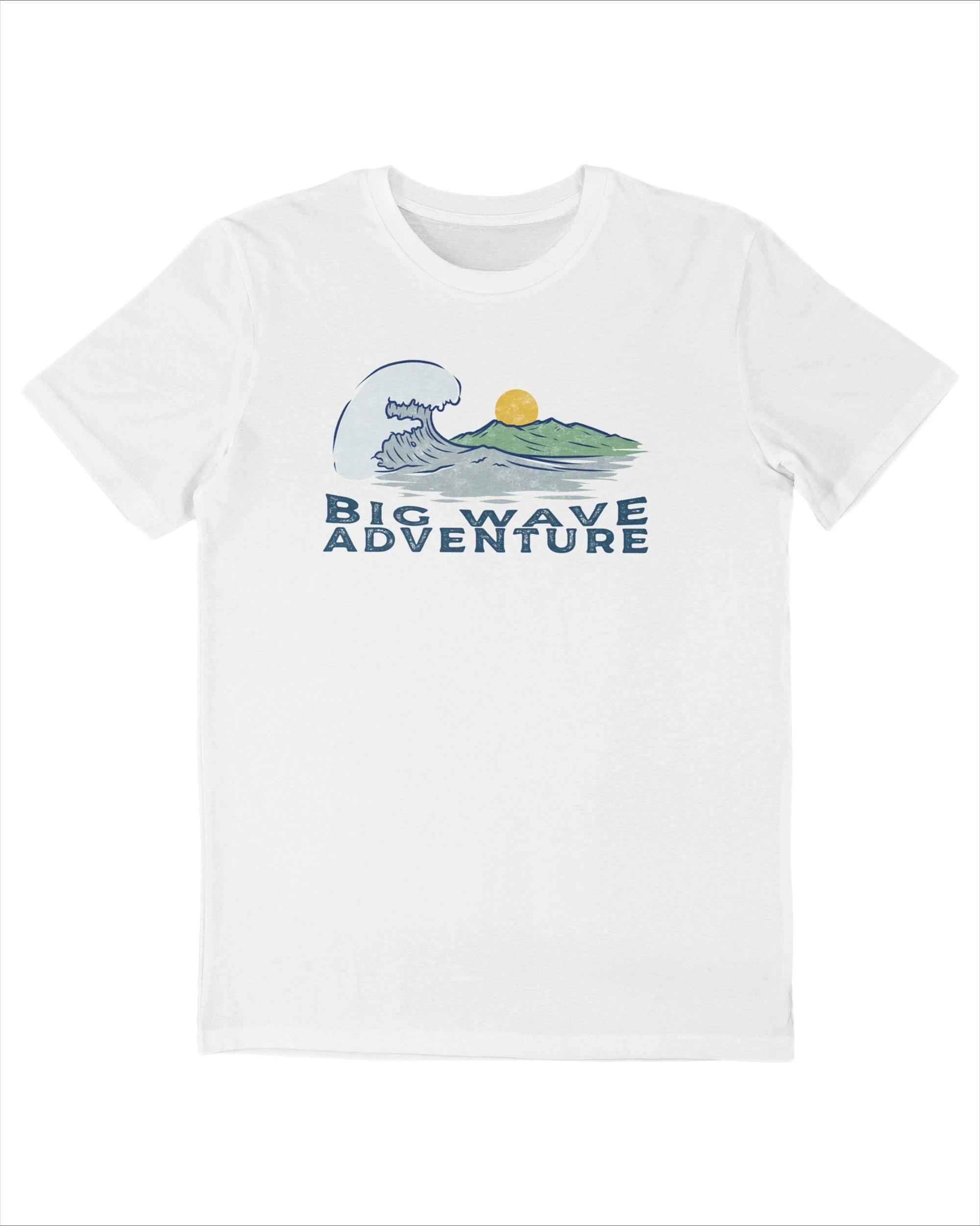 Big Wave Adventure Graphic Printing Womens TShirts Short Sleeves Street Fashion S
Big Wave Adventure Graphic Printing Womens TShirts Short Sleeves Street Fashion S