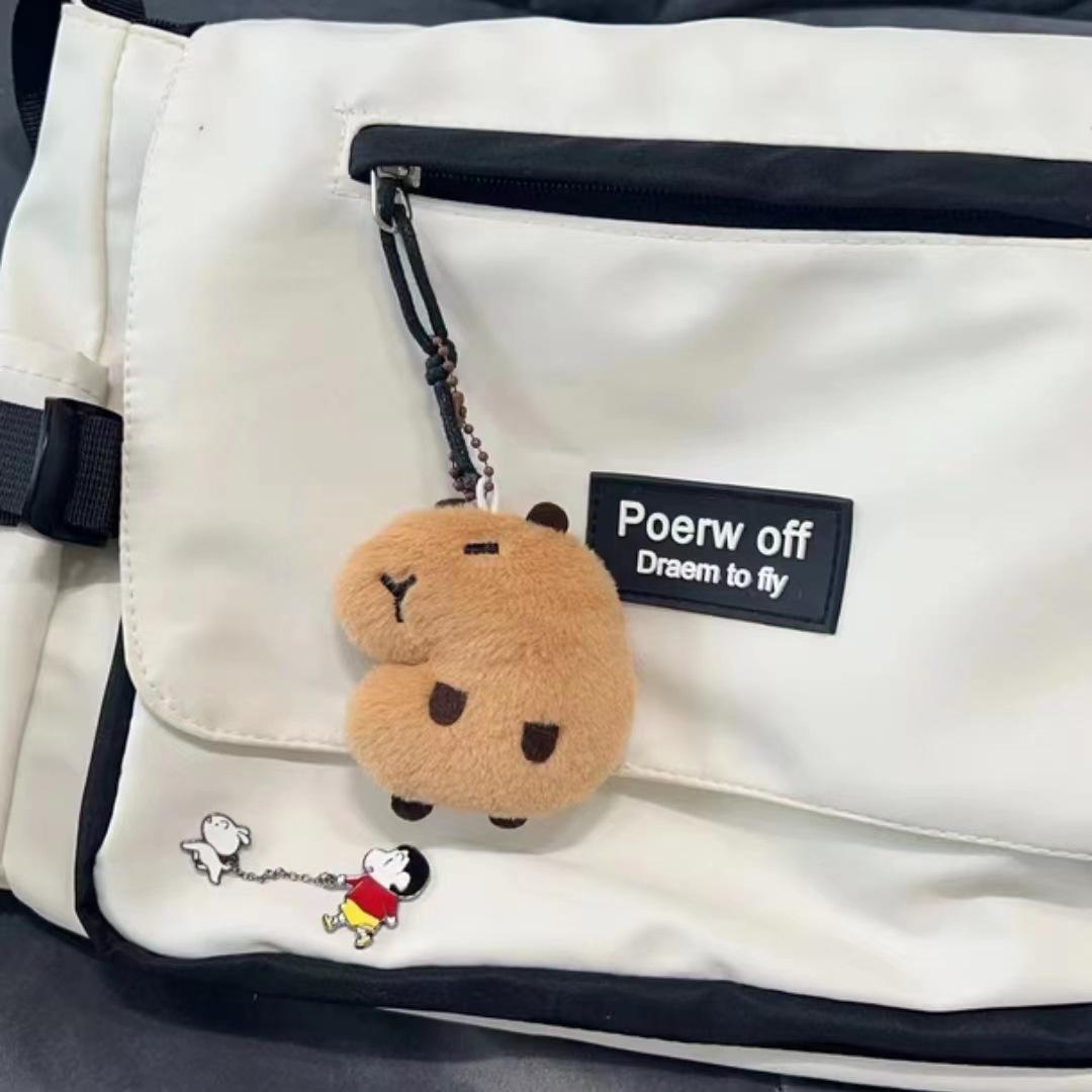 Милый плюшевый брелок-капибара: Мультяшный кулон-кукла с ушками
Милый плюшевый брелок-капибара: Мультяшный кулон-кукла с ушками