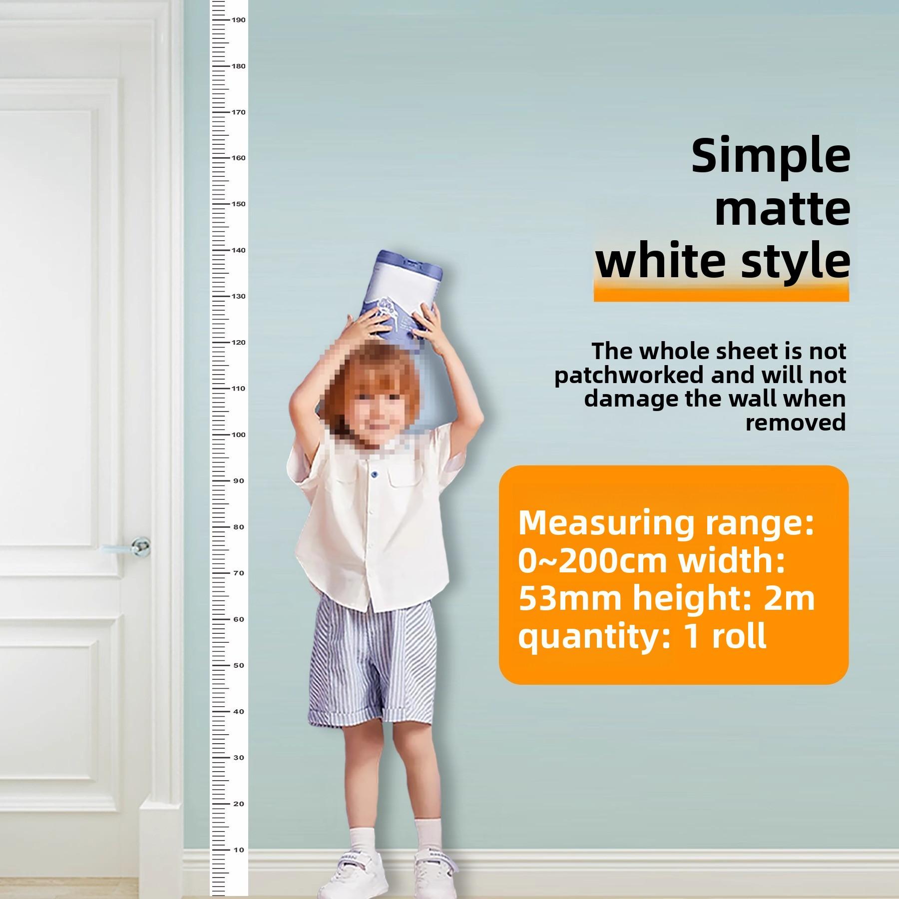 Двухметровая прозрачная наклейка на стену для измерения роста с милыми животными для украшения детской комнаты 5.3x200cm белый
Двухметровая прозрачная наклейка на стену для измерения роста с милыми животными для украшения детской комнаты 5.3x200cm белый