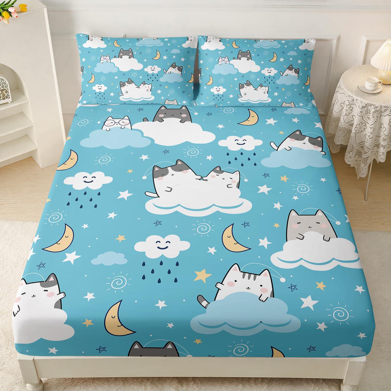 Cute Cartoon Pattern Mattress Three-Piece Digital Printing Mattress Bedding Set Adult Children 90 * 190 * 30cm (three-piece set)
Cute Cartoon Pattern Mattress Three-Piece Digital Printing Mattress Bedding Set Adult Children 90 * 190 * 30cm (three-piece set)