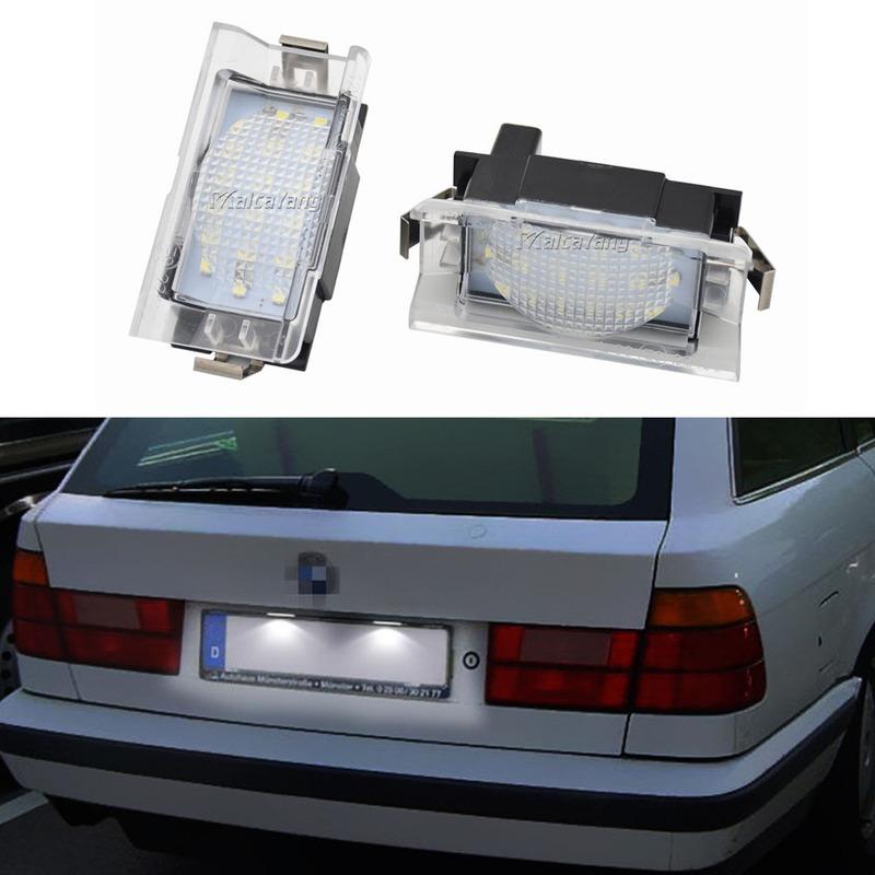 2pieces Durable To Use For BMW E34 Touring (Station-Wagon) 1987-1996 No Error White LED License Plate Light Car Accessories
2pieces Durable To Use For BMW E34 Touring (Station-Wagon) 1987-1996 No Error White LED License Plate Light Car Accessories