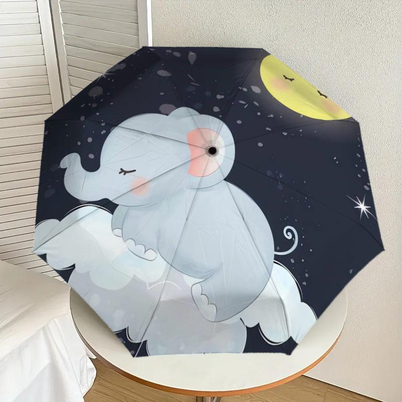 1pc Moonlit Elephant Cloud Night Umbrella with Plastic Handle,Suitable for All Seasons Home Travel Outdoor UmbrellaDD372
1pc Moonlit Elephant Cloud Night Umbrella with Plastic Handle,Suitable for All Seasons Home Travel Outdoor UmbrellaDD372