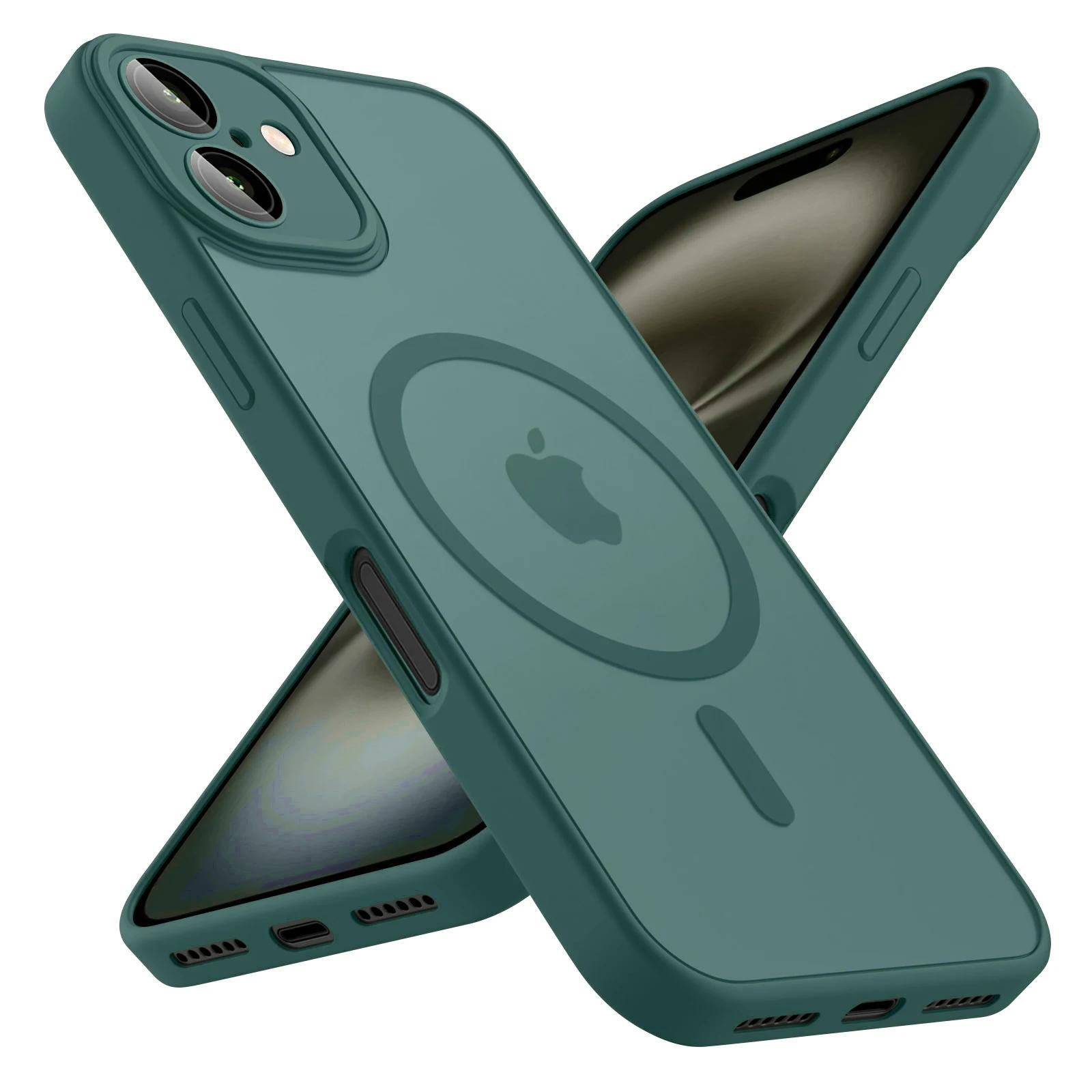 Розкішний матовий чохол для телефону для iPhone 17 16 15 14 13 12 11 Pro Max Plus 17 Air 16e Для Magsafe Матовий прозорий магнітний чохол iPhone 15 Pro темно-зелений колір
Розкішний матовий чохол для телефону для iPhone 17 16 15 14 13 12 11 Pro Max Plus 17 Air 16e Для Magsafe Матовий прозорий магнітний чохол iPhone 15 Pro темно-зелений колір