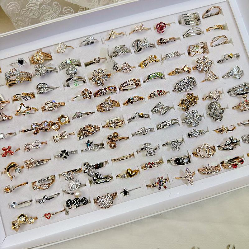 10Pcs Female simple and cute geometric bow ring - vintage accessory - zirconia ring
10Pcs Female simple and cute geometric bow ring - vintage accessory - zirconia ring