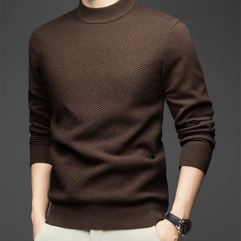 Hengyuanxiang Men s Thickened Semi-High Collar Knit Base Shirt 3XL (190)
Hengyuanxiang Men s Thickened Semi-High Collar Knit Base Shirt 3XL (190)