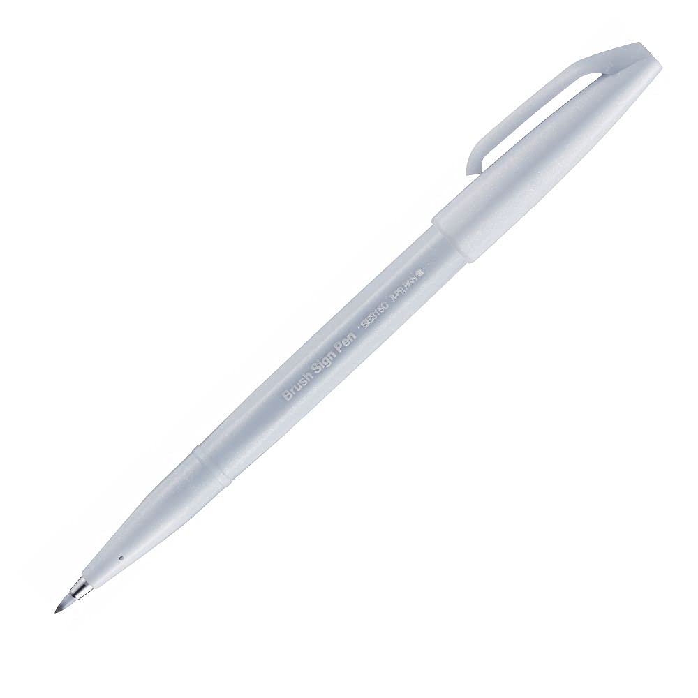Stationery touch light gray ses 15 c n 2 pentel brush, pen, серый
Stationery touch light gray ses 15 c n 2 pentel brush, pen, серый