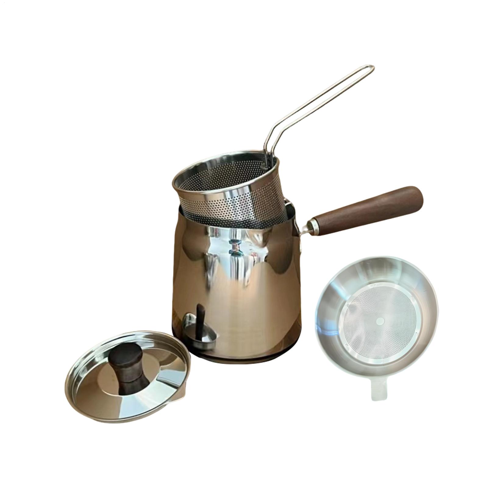 304 Stainless Steel Frying Pan With Frying Basket And Filter Large Capacity Bacon Oil Collection Container Deep Fryer Basket China Mainland
304 Stainless Steel Frying Pan With Frying Basket And Filter Large Capacity Bacon Oil Collection Container Deep Fryer Basket China Mainland