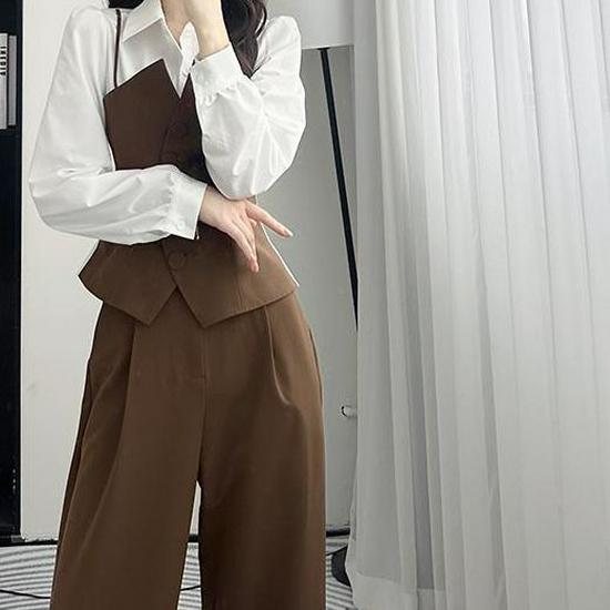 Spring 2026 Women s Fashion Wide-Leg Pants & Shirt Set - Chic, Age-Defying, and Commuter-Friendly XL (121-130 jin)
Spring 2026 Women s Fashion Wide-Leg Pants & Shirt Set - Chic, Age-Defying, and Commuter-Friendly XL (121-130 jin)