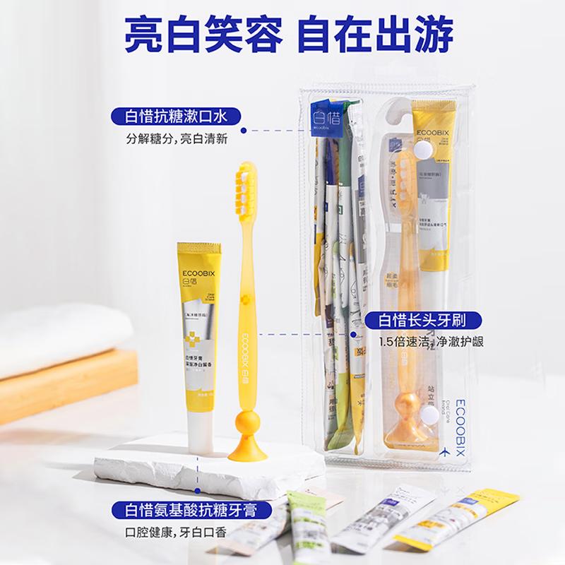 Baixi Jasmine Longjing 7-Day Travel Dental Kit
Baixi Jasmine Longjing 7-Day Travel Dental Kit
