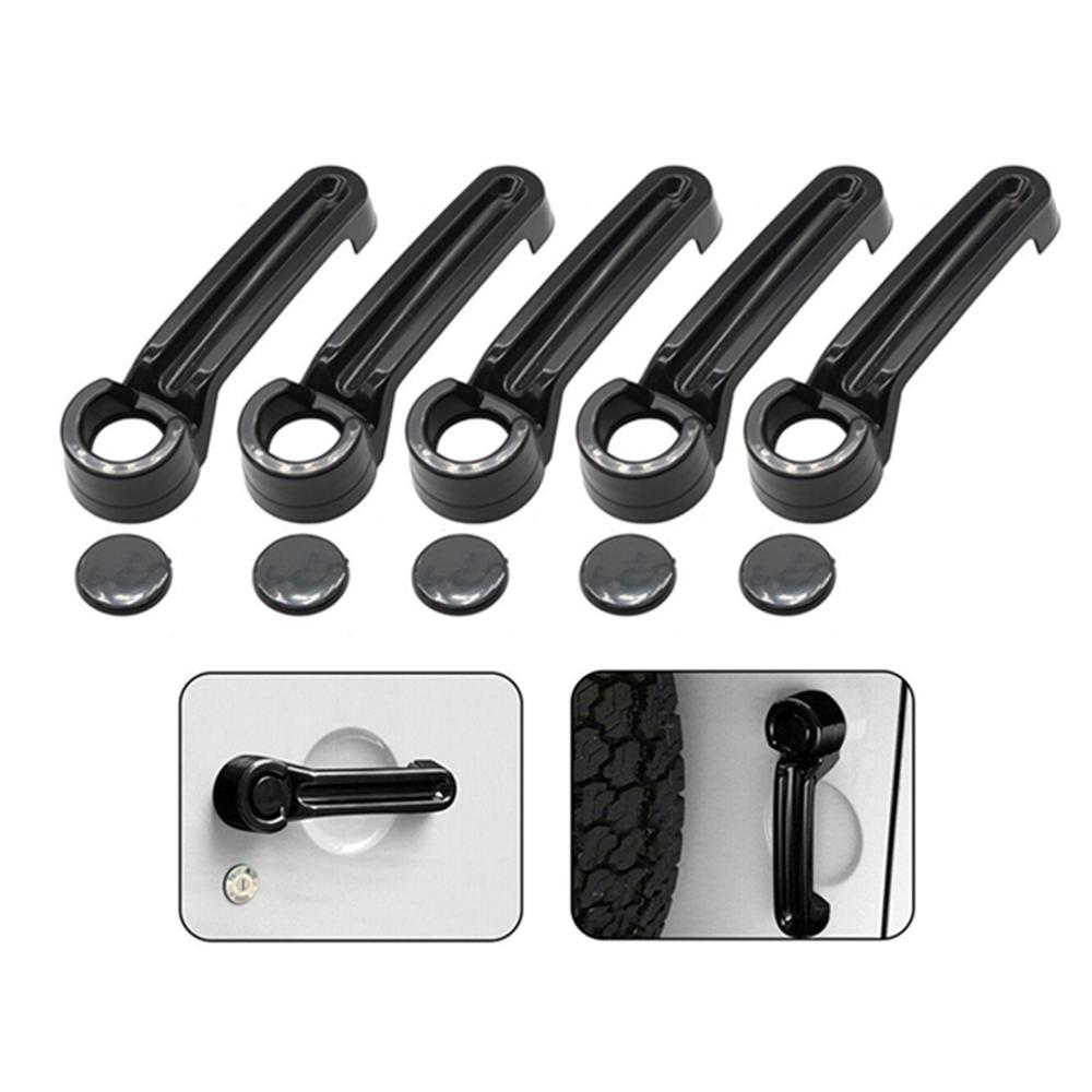 5x ABS Car Door Handle Cover Trim Black Set Fit For Jeep Wrangler JK 2007-2018
5x ABS Car Door Handle Cover Trim Black Set Fit For Jeep Wrangler JK 2007-2018