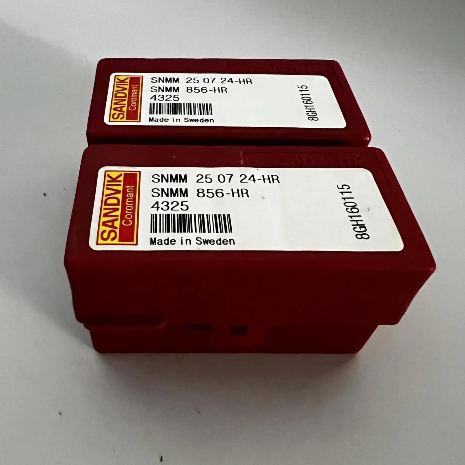 Original Sandvik / SNMM250724-HR 4325 / CNC lathe carbide blade 5 Pieces
Original Sandvik / SNMM250724-HR 4325 / CNC lathe carbide blade 5 Pieces