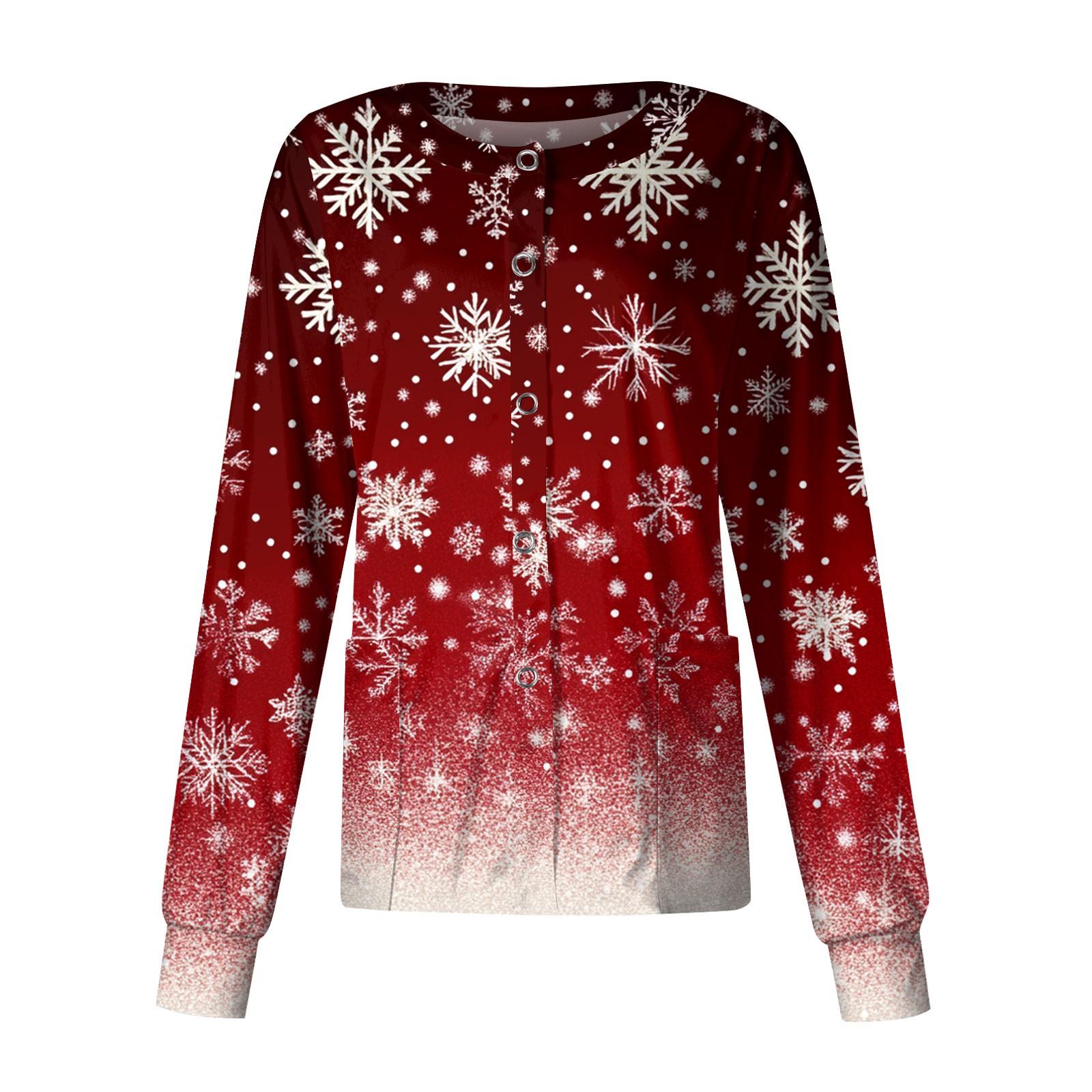 Женская повседневная одежда с длинным рукавом и рождественским принтом, кардиган, верхняя одежда, униформа XXXL
Женская повседневная одежда с длинным рукавом и рождественским принтом, кардиган, верхняя одежда, униформа XXXL