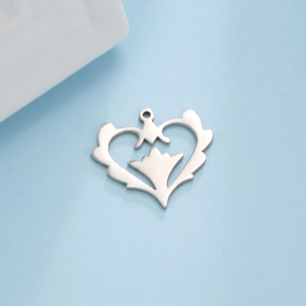 Teamer Stainless Steel Charms for Jewelry Making Hollow Flower/Little Fairy Mini Charm Pendant DIY Bracelet Necklace Accessories
Teamer Stainless Steel Charms for Jewelry Making Hollow Flower/Little Fairy Mini Charm Pendant DIY Bracelet Necklace Accessories